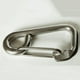 thumbnail image 5 of 4x Clip de Gancho de de material acero Inoxidable Mosquetón-llavero Camping Pesca, 5 of 8