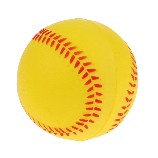 Boîte De Softballs Jaunes à Fossettes - Sans Piqûres, Parfaite Pour L
