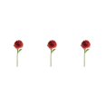 thumbnail image 2 of Baohd 1/2/3/5 10pack/lot Realistic Appearance Artificial Flower For Party Decor And Home Decor Deep Coffee 3PCS, 2 of 6