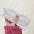 thumbnail image 2 of Gafas NikouMX montura grande bloquean lentes de rayos azules gran tamaño, 2 of 5