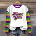 thumbnail image 3 of Blouses pour Femmes,T-Shirt Ample Imprimé pour Femmes à Manches Longues Blouse à Col Rond Décontractée,Blouses pour Femmes T-Shirts pour Femmes,Blouses à Manches Longues pour Femmes, 3 of 4