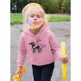 thumbnail image 2 of Girl On A Toy Horse Hoodie Toddler -Image by Shutterstock,  5 Toddler, 2 of 4