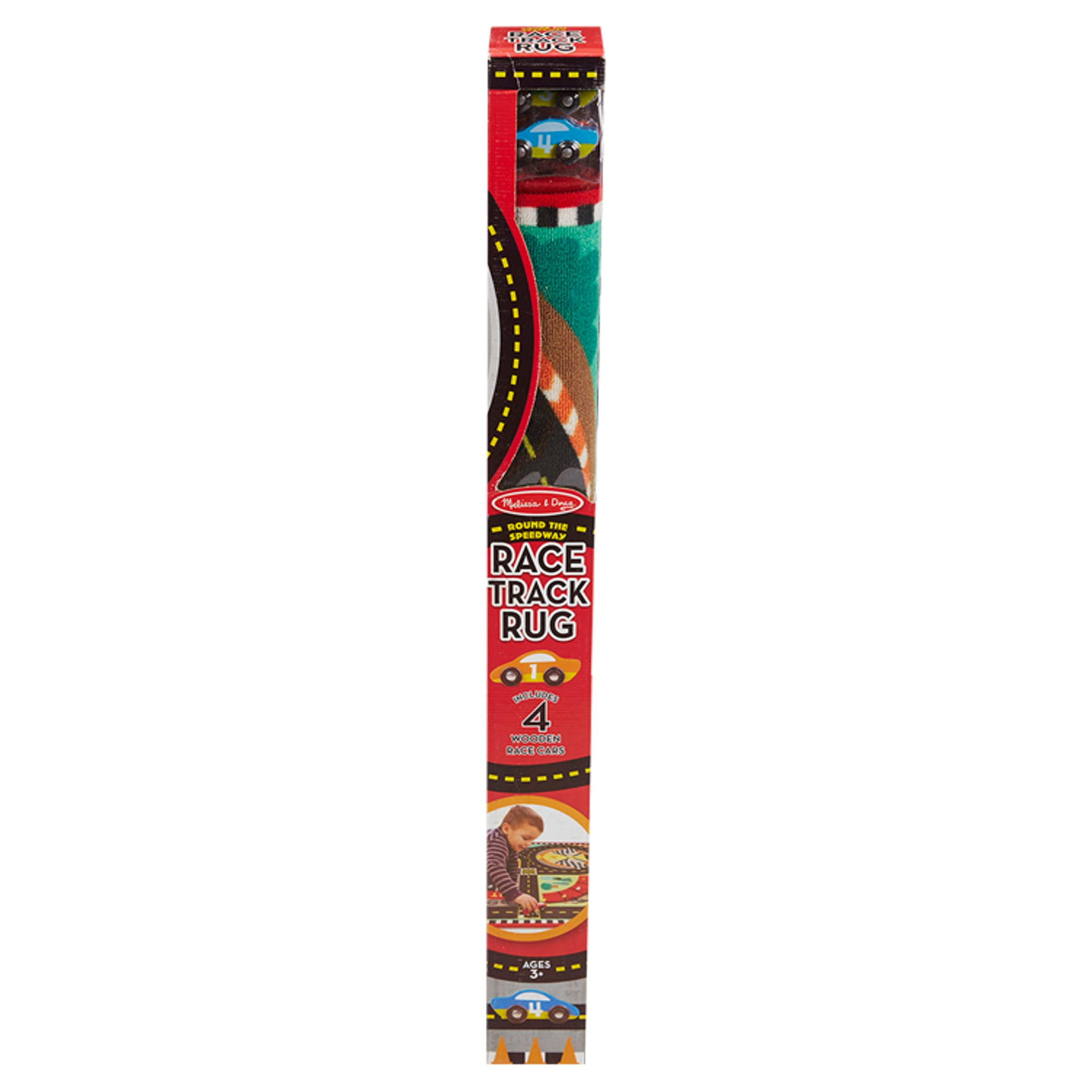 melissa and doug race track rug