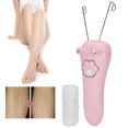 thumbnail image 4 of Depiladora de hilo de algodón con carga USB, depiladora eléctrica segura, para brazos de axila de cara de mujer Unbranded 1413200118611, 4 of 8
