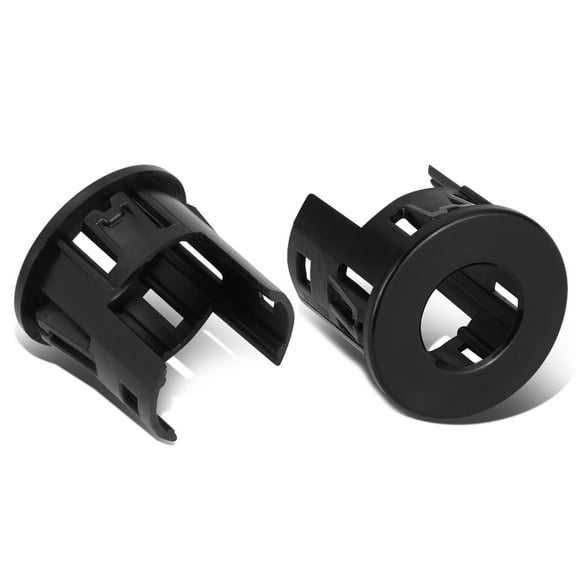 DNA Motoring 2Pcs Front Rear Outer Bumper Parking Assist Sensor Bezels for 2014-2021 Ram 1500