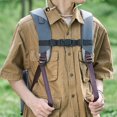 thumbnail image 3 of Callipe Outdoor Backpack Chest Strap Heavy Duty Adjustable Camping Backpacking Hiking Backpack Magnetic Quick Release Buckle Fixing Strap Anti-slip Chest Belt, 3 of 7