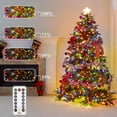 thumbnail image 4 of YIQU Color Changing Smart Christmas Lights 66ft 200 LED RGB with Remote & App Control & Timer, Music Sync Dimmable Multiple Modes Pastel String Lights Indoor Outdoor for Easter St Patrick's Day Decor, 4 of 10