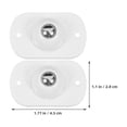 thumbnail image 2 of CTIRCHIU 12Pcs Appliance Roller For Kitchen Appliances White Plastic With Quiet Operation, 2 of 8