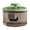 Green, variant on Cat Water Fountain, Automatic Pet Water Dispenser, Circulating Filter Water Feeder, Ultra Quiet Power Saving USB Water Bowl, Multi-Stage Filtration Fresh Water Fountain for Indoor Cats Small Pets