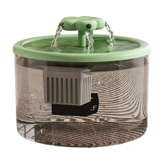 Pet Fountain, Automatic Cat Water Fountain Dog Water Dispenser for Cats, Dogs, Multiple Pets, Cat Water Fountain for Drinking - Quiet Cats Water Bowl Dispenser