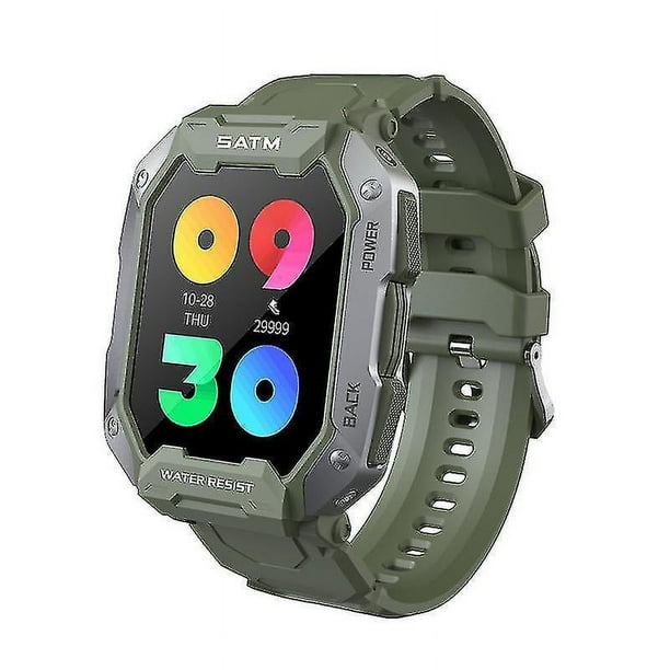 Reloj inteligente militar Smartwatch táctico impermeable al aire