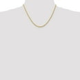 thumbnail image 3 of Auriga 14k Yellow Gold 2.75mm Rope Chain Necklace 30inch for Women, 3 of 4
