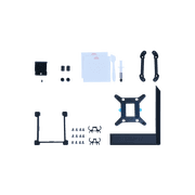 Lian Li Hydroshift 360 AIO- Pre-installed 3 x 28MM fans - Side-mounted coolant pathway - 2.88” LCD Screen - 480 × 480 Resolution - Captured screenshots or recorded videos Shift AIO -Black (HSLCD36SB)