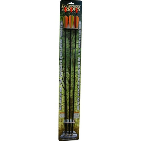 Barnett Jr. Archery Arrows for Kids Bows, 3-Pack of (Best Arrows To Hunt With)