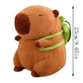 thumbnail image 2 of 15-30cmCapybara peluche simulación Capibara Anime juguete esponjoso lindo muñeco de peluche muñeco suave peluche Navidad regalo de Acción de Gracias, 2 of 6