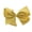 Gold, variant on Motique Accessories 8 inch Grosgrain Hair Bow - Gold