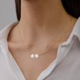 thumbnail image 2 of Colliers pour Femmes Collier de Perles pour Femmes Collier Charme Collier Ras du Cou Collier de Perles Collier de Mariage Bijoux de Bal Cadeaux Tendance pour Femmes, 2 of 7