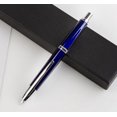 thumbnail image 4 of Pluma estilográfica JINHAO 10 Press retráctil de metal azul oscuro, 4 of 8