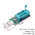 thumbnail image 3 of CH341A Programmer V1.7 1.8V Level Shift, 3 of 5