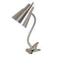 thumbnail image 1 of Brushed Steel Clip Lamp, 1 of 1