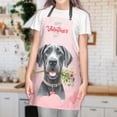 thumbnail image 3 of Happy Valentine's Day Great Dane holding flowers Apron Danes Dog Lover Gifts for Cooking Grilling Baking Painting Gardening - 3005, 3 of 5