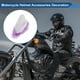thumbnail image 3 of Accesorios para Casco de Motocicleta Decoración Orejas de Gato Corazón con Pelusa Púrpura para Cascos de Motocicleta Bicicleta Esquí Stickers Blancos 1 Set, 3 of 6