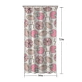 thumbnail image 5 of Pink Football Shower Curtain 36"x72" ,Bathroom Decorative Shower Curtains Set with 12 Hooks,Modern Waterproof Washable Shower Curtain, 5 of 6