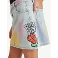 thumbnail image 3 of Justice Girls Ring Pop Collab Denim Skirt, Sizes 6-18, 3 of 10