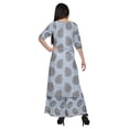 thumbnail image 5 of Moomaya Plus Size Printed Loose Palazzo And Kurta Set Ethnic Dress For Women, 5 of 6