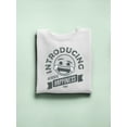 thumbnail image 3 of Introducing Happiness - Retro Laughing Emoji Women's Sweatshirt, 3 of 4