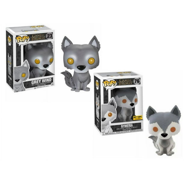 Funko pop Jeu de Nymeria Trones 76 JON SNOW ROBB Figurines d Action en Vinyle Jouets pour Enfants Cadeau de Noel wangyu Walmart