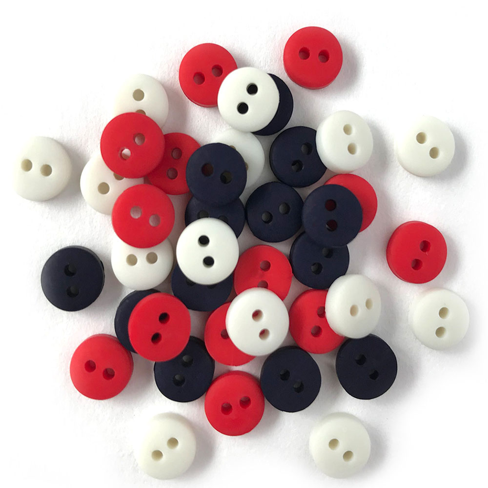 Buttons Galore Tiny Buttons for Sewing. Set of 3 packs