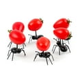thumbnail image 4 of 12 Pcs Mini Ants Shape Food Picks Reusable Snack Party Toothpicks Fruit Dessert Fork Appetizer Forks Home Decor, 4 of 10