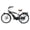 Step Over (Black), variant on Young Electric E-Classic Cruiser Ebike - 58mi Range, 500W Motor, 26" Tires, 310 lbs
