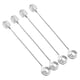 thumbnail image 1 of 4 Pcs Coffee Stirers Metal Honey Dipper Coffee Beverage Stirrers Stir Sticks For Coffee Mixing Spoon, 1 of 3