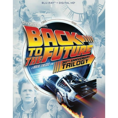 Back to the Future: The Complete Trilogy (30th Anniversary Edition) (Blu-ray + Digital (Best Gift For Parents 30th Wedding Anniversary)