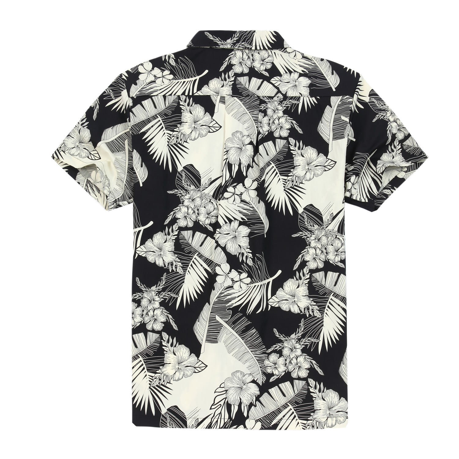 ASOS DESIGN Curve hawaiian shirt in leaf print