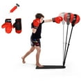 thumbnail image 3 of Kadyn Kids Punching Bag with Adjustable Stand and Boxing Gloves, 3 of 11