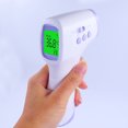 thumbnail image 2 of Termómetro de frente sin contacto, termómetro para adultos con alerta de fiebre, termómetro infrarrojo con función de memoria, pantalla LCD, termómetro de frente para bebés y adultos, 2 of 6