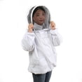 thumbnail image 1 of Chaqueta Traje Sombrero de apicultura Protección Accesorio Ropa de Seguridad Trabajo Jardin Patio DIY Moda Macarena Chaqueta de apicultura profesional, 1 of 8