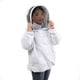 thumbnail image 3 of 2xPolyester Apicultor Apicultor Chaqueta Velo Sombrero Protección de la Zulema Chaqueta de apicultura profesional, 3 of 8
