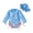 Sky Blue, variant on Gerichy Toddler Girl Swimsuit,Girls Bathing Suit Girls Two Piece Rash Guard Swimsuits Set With Swim Trunk Kids Long Sleeve Bathing Suit Swimwear Set