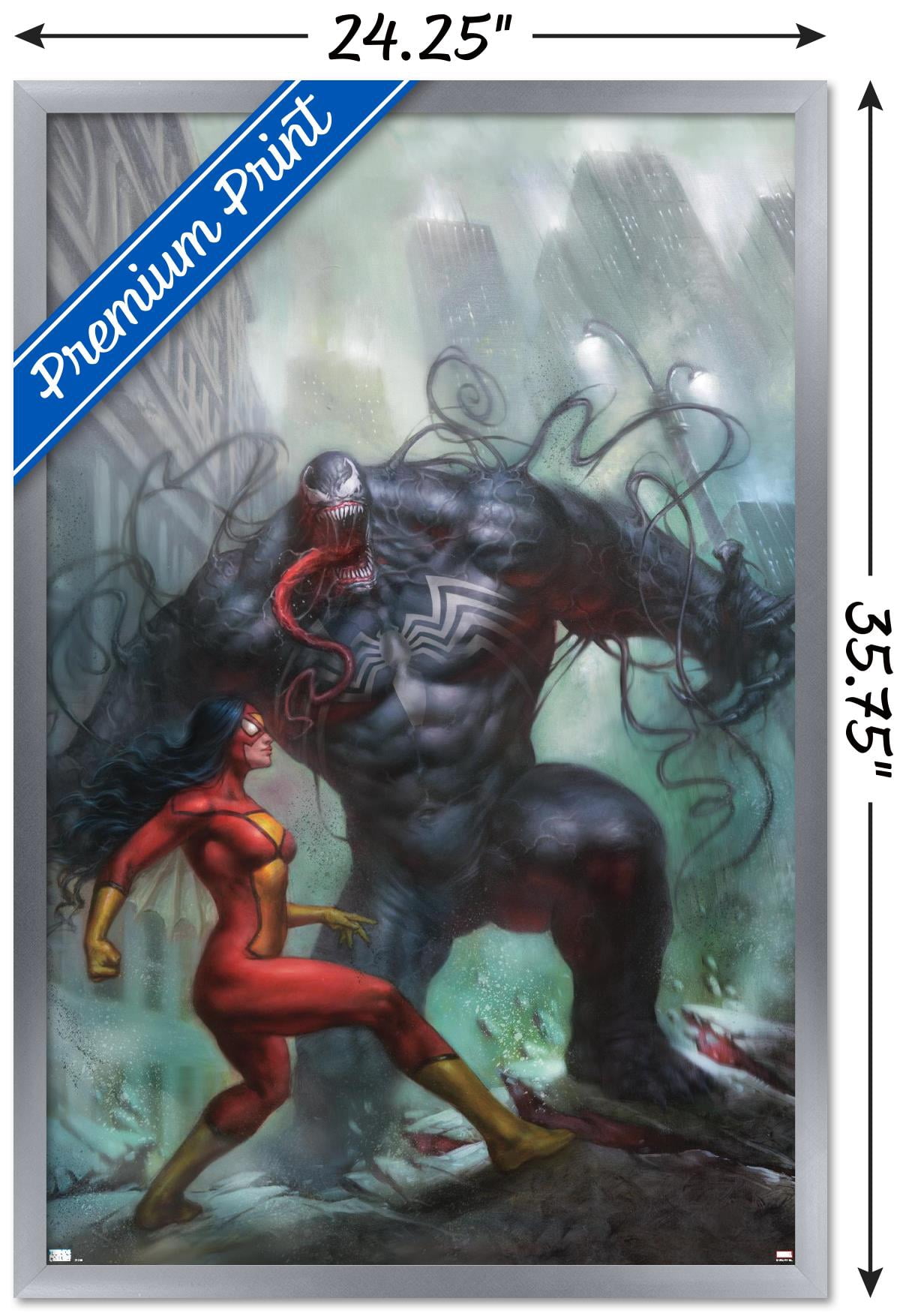 Marvel Comics - Spider-Woman - Venom #161 Wall Poster, 22.375" x 34", Framed
