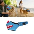 thumbnail image 5 of Funny Dog Muzzle, Soft Nylon Breathable Adjustable Dog Mouth Cover, Anti Barking Dog Muzzle for Walking Travel Pet Supplies, 5 of 6