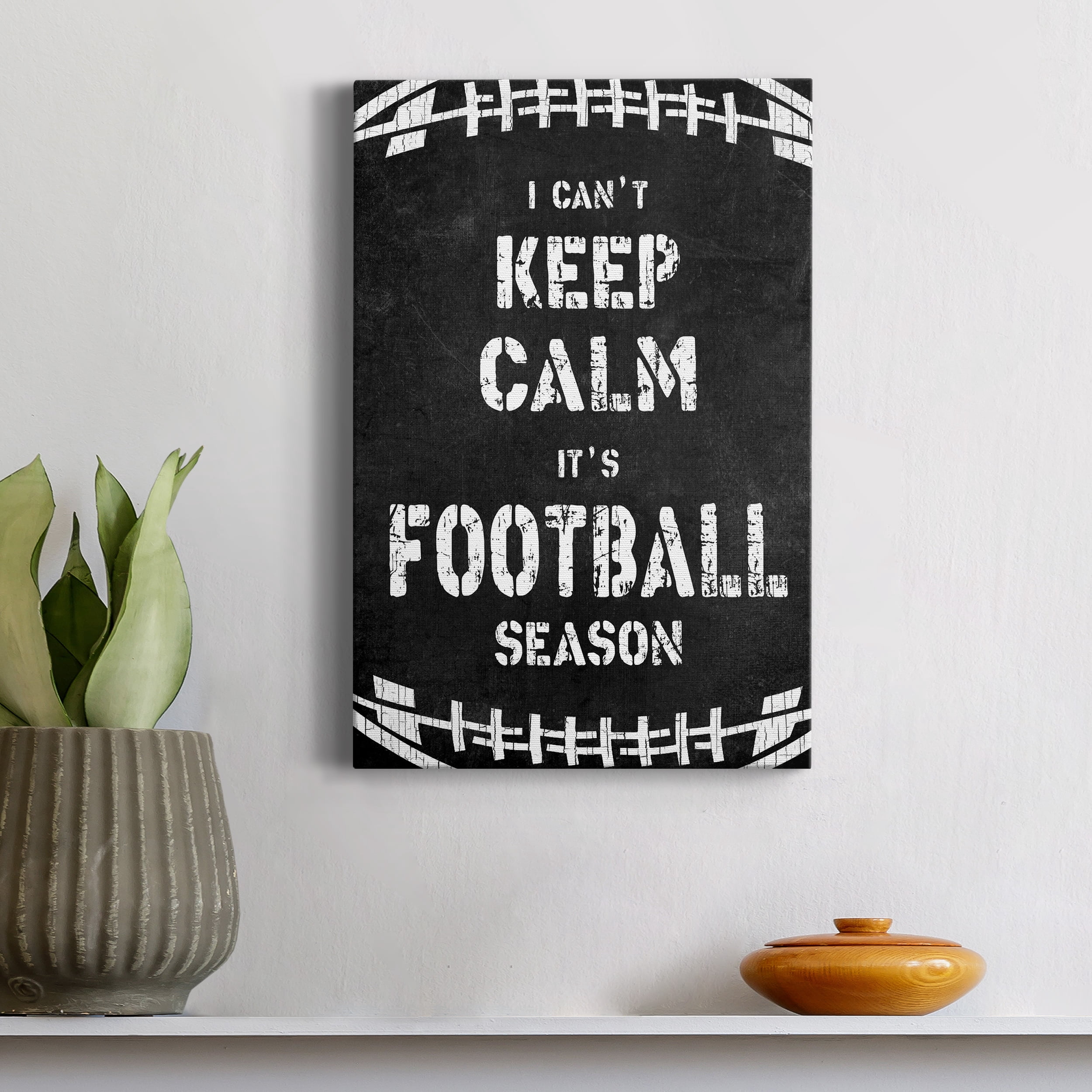 Can't Keep Calm Premium Gallery Wrapped Canvas - Ready to Hang - 24 x 36