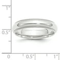 thumbnail image 3 of Platinum 5mm Comfort-Fit Milgrain Wedding Band Ring Size 7.5, 3 of 7