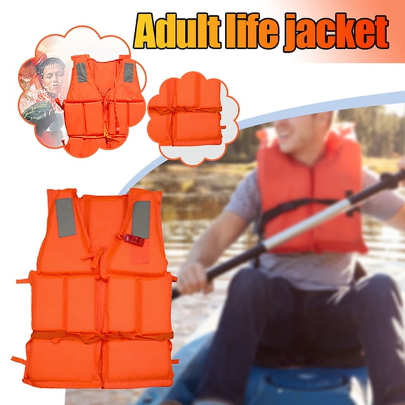 Adult Summer Life Jacket, Summer Foam Buoyancy Vest, Lightweight & Comfortable, Adjustable Waist Straps, High Buoyancy for Water Safety, Suitable for Pool, Fishing, Boating