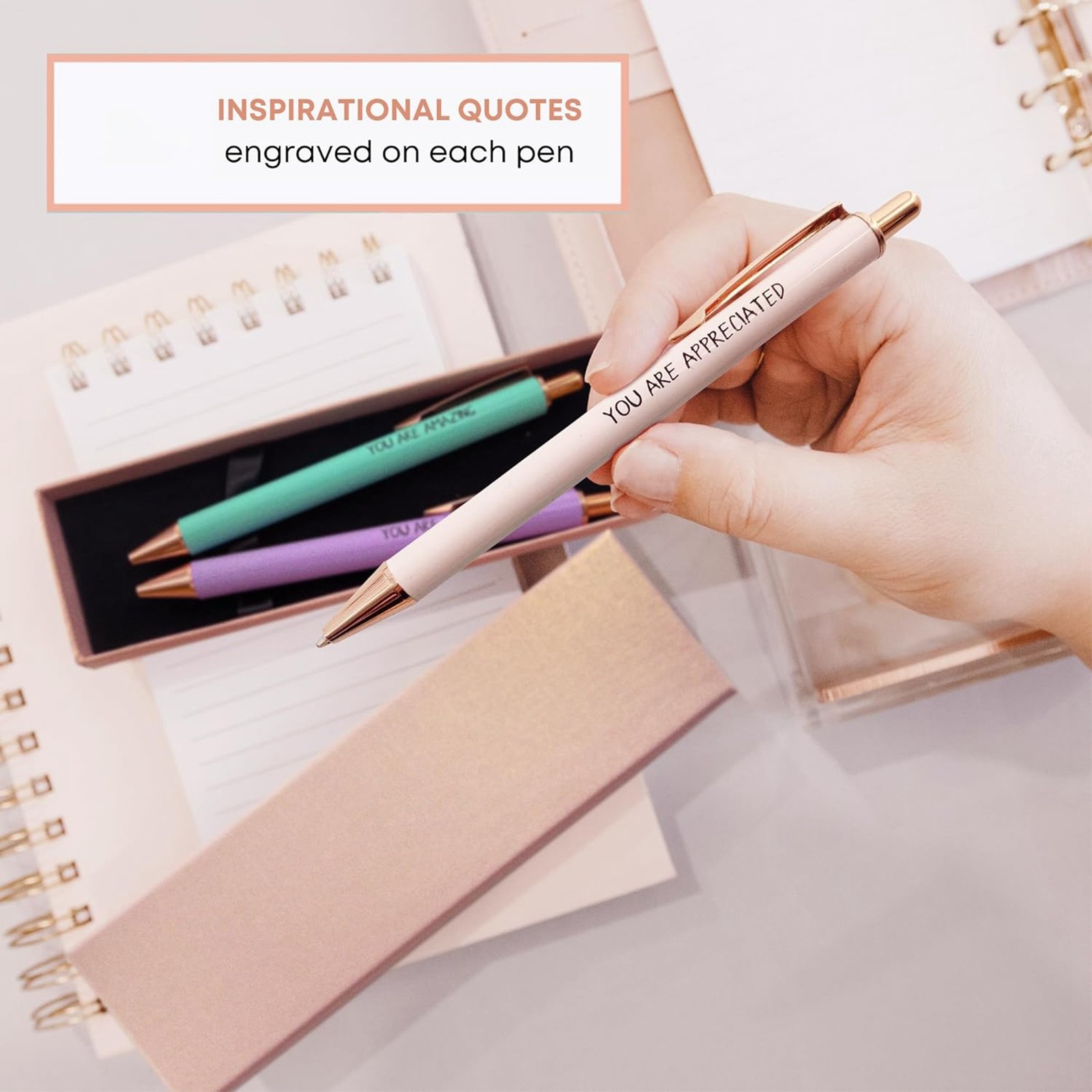 Fun Pen Three Piece Ballpoint Pen Cool Women's Pen Pen Diary Pen Cute ...