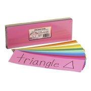 Hygloss Bright Flash Cards, 3" x 9", Pack of 100