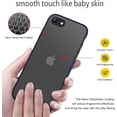 thumbnail image 3 of Case for Samsung Galaxy Note 10 Thin Shockproof Phone Case PC Back TPU Bumper [Protect from Fingerprint/Shock/Scratch/Slip] Translucent Matte Phone Cover for Samsung Galaxy Note 10-Blue, 3 of 7